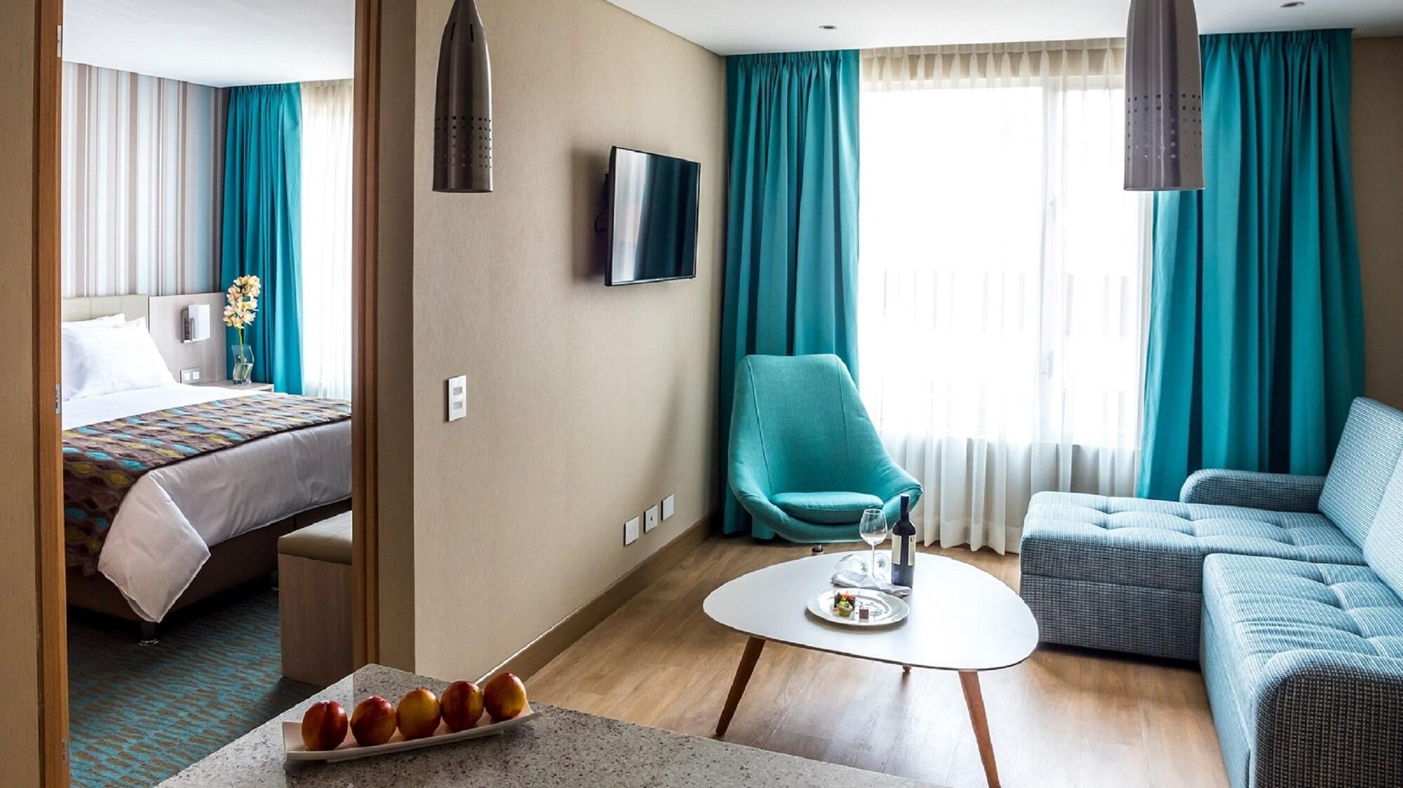 Hotel Plaza Suites Bogotá Dış mekan fotoğraf